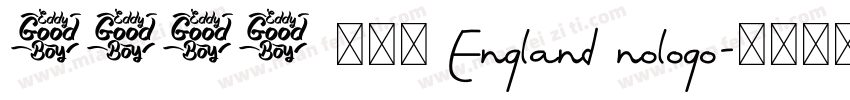 2020 英格兰 England nologo字体转换